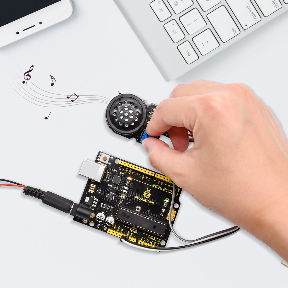 Kidsbits Keyestudio Amplificad - Diy Audio Electronics Kit avaliação e preço
