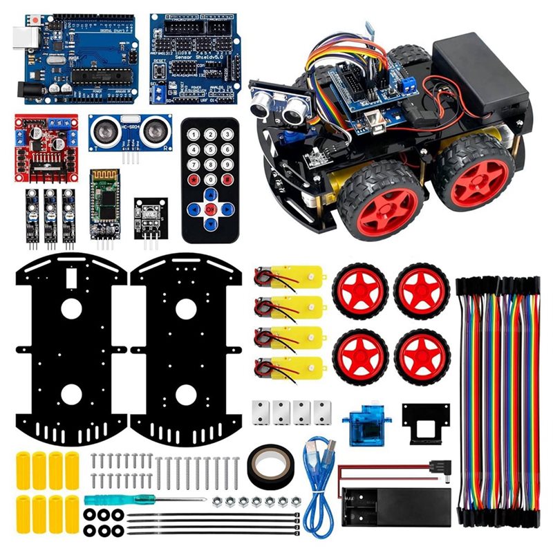 Kit de Carro Robô Inteligente  - Arduino Uno Starter Kit avaliação e preço