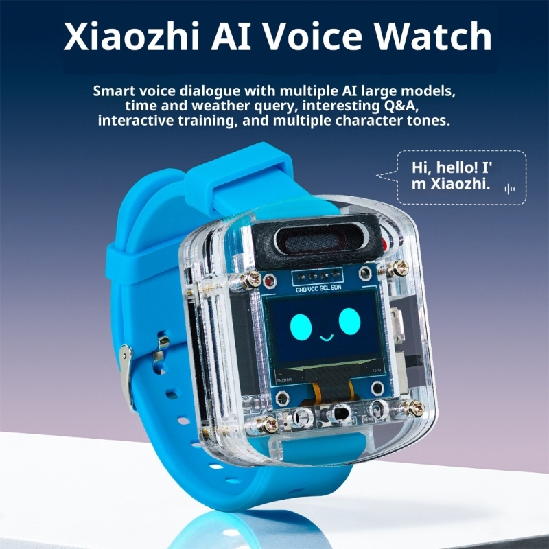 relógio com controle voz AI re - Diy Wearable Electronics avaliação e preço