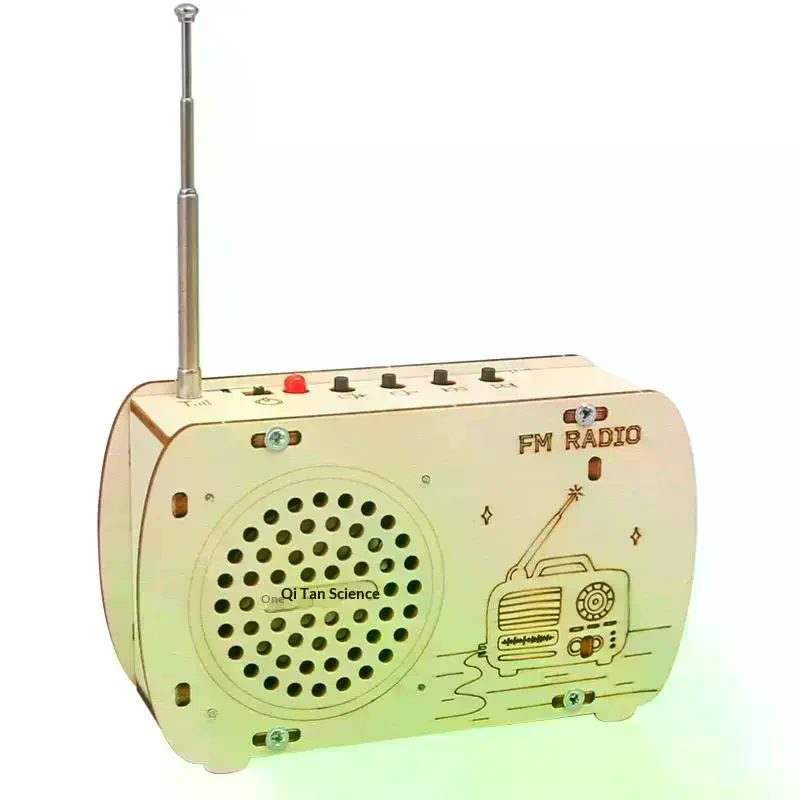 Kit de Rádio FM de Madeira DIY - Diy Electronics Projects For Kids avaliação e preço